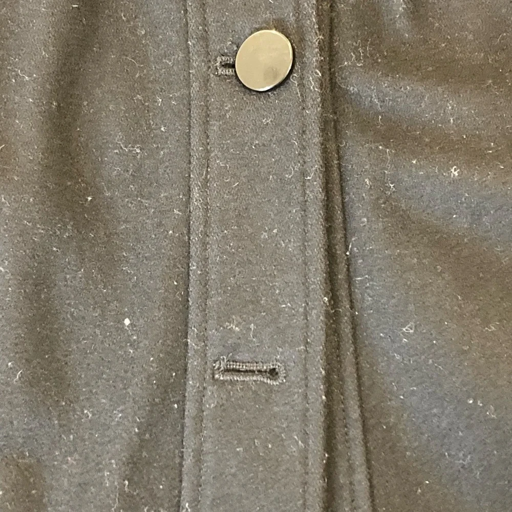 Steve Madden Women's Size Large Black Belted Trench Jacket - Picture 3 of 4